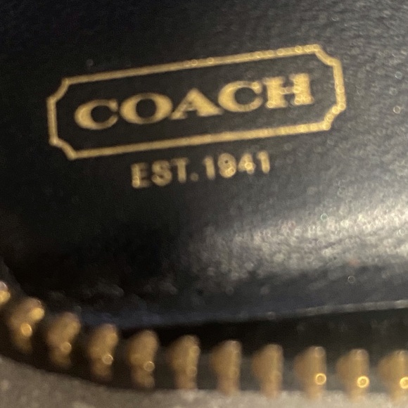 COACH Blk patient card/day timer holder - Picture 6 of 11
